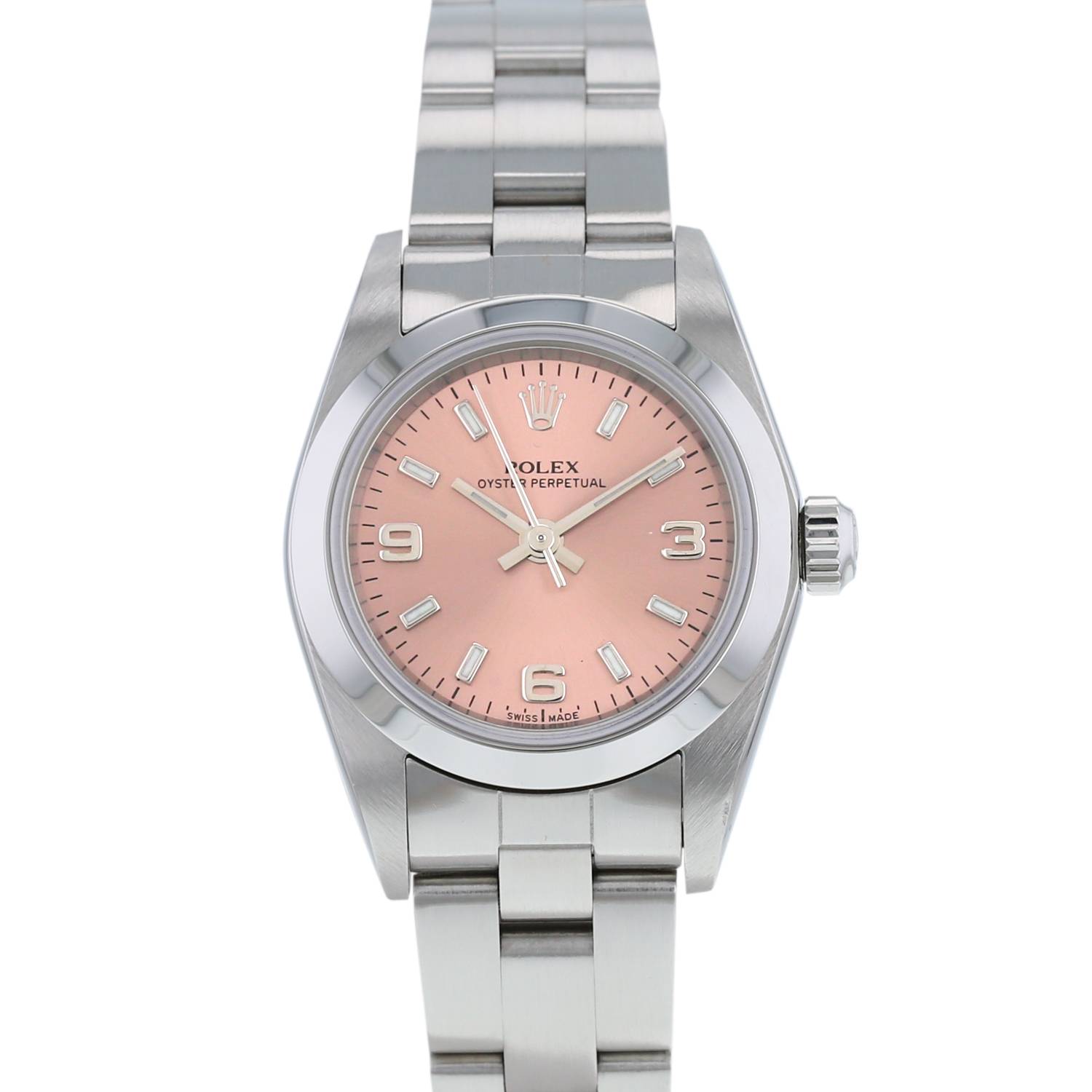 Reloj Rolex Lady Oyster Perpetual de acero Ref: Rolex - 76080  Circa 2001