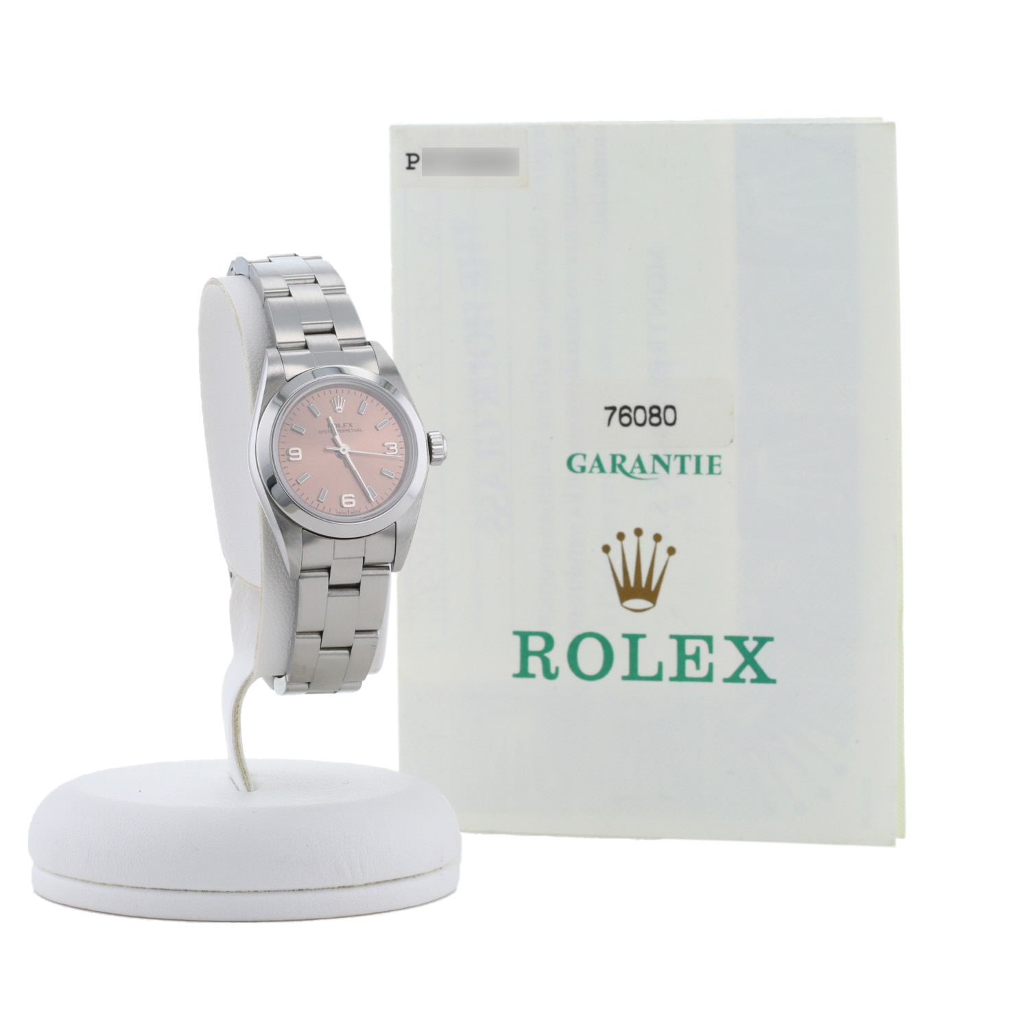 Rolex Lady Oyster Perpetual  in stainless steel Ref: Rolex - 76080  Circa 2001