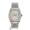 Rolex Datejust  in stainless steel and white gold Ref: Rolex - 16234  Circa 1990 - 360 thumbnail