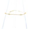 Tiffany & Co Diamonds By The Yard bracelet in yellow gold and diamonds - 360 thumbnail