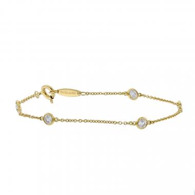Bracciale Tiffany 
Co Diamonds By The Yard in oro giallo e diamanti Bracciale Tiffany 
Co Diamonds By The Yard in oro giallo e diamanti