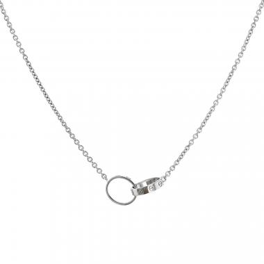 Cartier baby hot sale love necklace