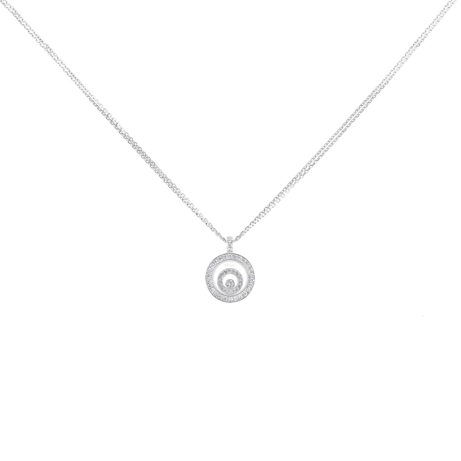 Happy Spirit Necklace In And Diamond
