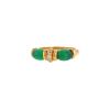 Bague Chaumet  en or jaune, chrysoprase et diamants - 00pp thumbnail