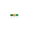 Bague Chaumet  en or jaune, chrysoprase et diamants - 360 thumbnail