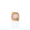 Pomellato Ritratto medium model ring in pink gold, quartz and diamonds - 360 thumbnail