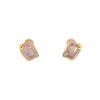Pomellato Ritratto earrings in pink gold, quartz and diamonds - 360 thumbnail