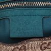 Bolso de mano Gucci  Jackie en lona monogram beige y cuero azul - Detail D2 thumbnail