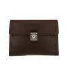 Louis Vuitton   briefcase  in brown leather - 360 thumbnail