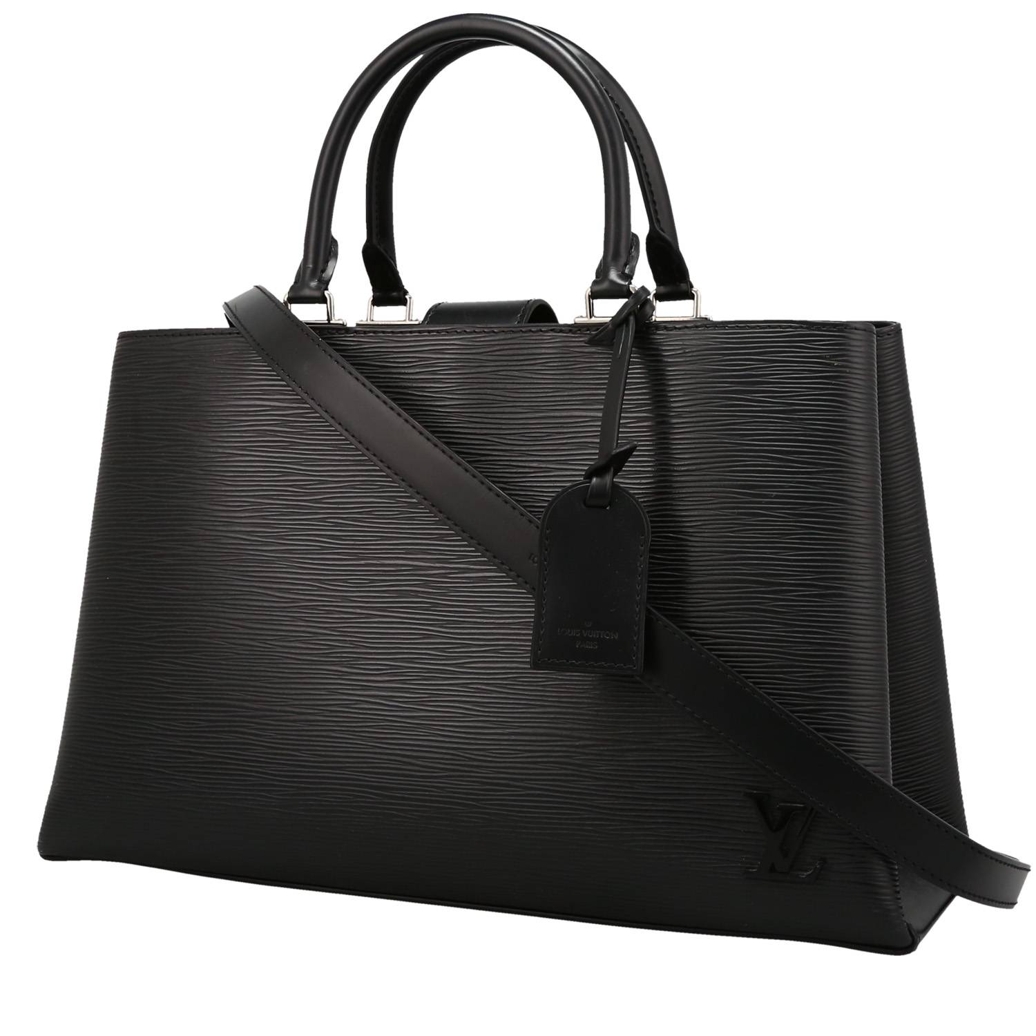 Louis Vuitton Kleber Handbag 403283, logo print slogan tote bag