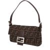 Fendi  Baguette handbag  in brown monogram canvas  and brown leather - 00pp thumbnail