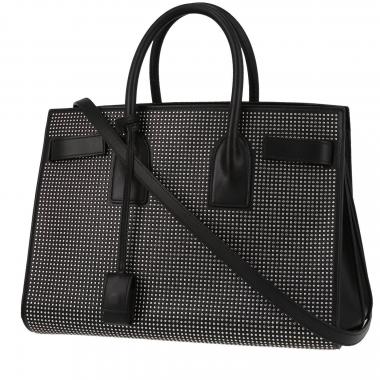 Borsa Saint Laurent  Sac de jour in pelle nera