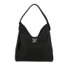 Louis Vuitton  Lockme handbag  in black grained leather - 360 thumbnail
