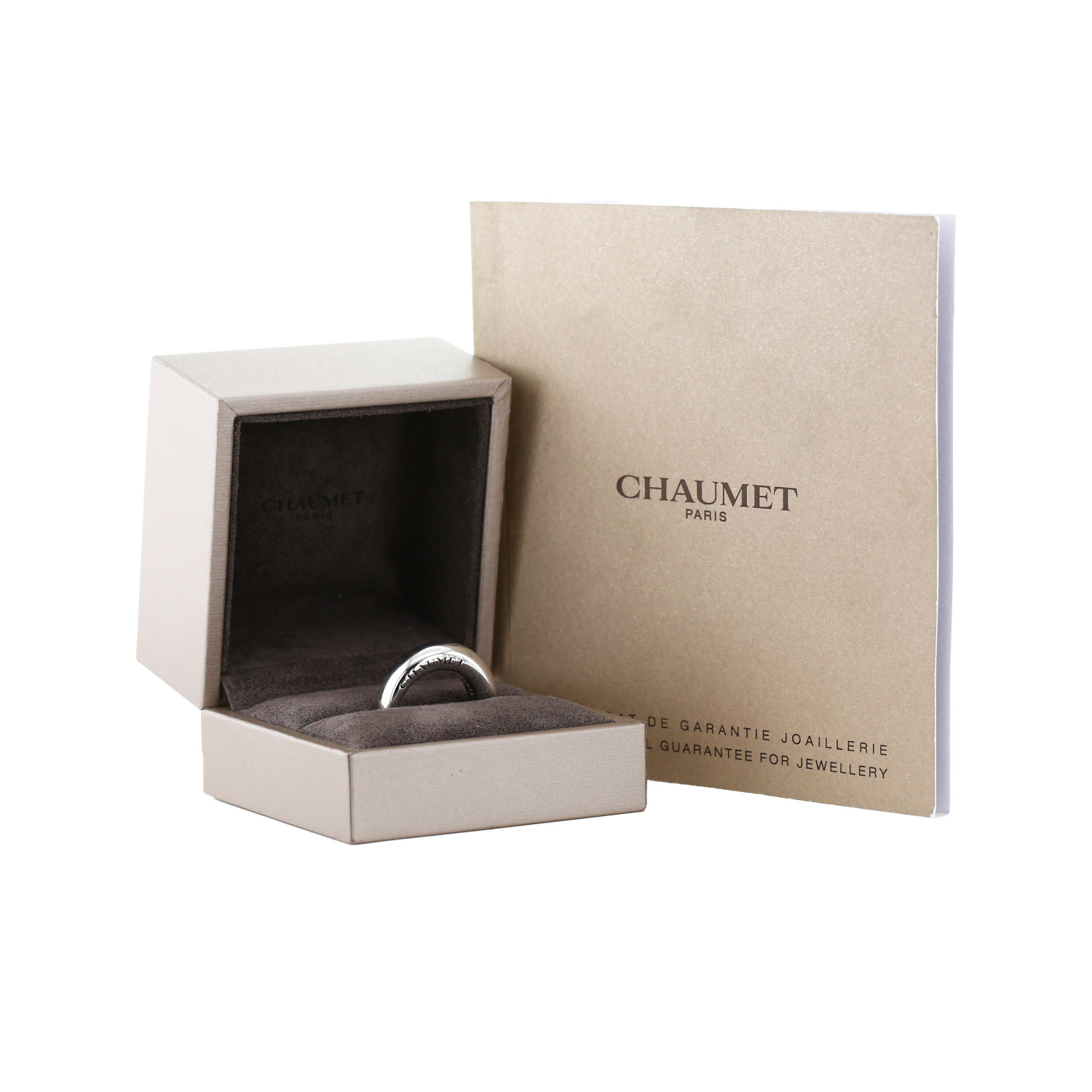 Chaumet Anneau ring in white gold - Detail D2