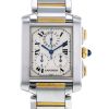 Cartier Tank Française Chrono  in gold and stainless steel Ref: Cartier - 2303  Circa 1996 - 00pp thumbnail