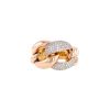 Messika  ring in pink gold and diamonds - 00pp thumbnail