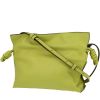 Loewe  Flamenco Knot  shoulder bag  in green leather - 00pp thumbnail