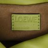 Loewe  Flamenco Knot  shoulder bag  in green leather - Detail D2 thumbnail