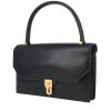 Hermès  Pax handbag  in navy blue box leather - 00pp thumbnail