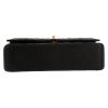 Chanel  Timeless Classic handbag  in black quilted grained leather - Detail D1 thumbnail