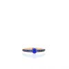 Pomellato M'ama Non M'ama ring in pink gold, lapis-lazuli and sapphires - 360 thumbnail