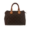 Bolso de mano Louis Vuitton  Speedy 25 en lona Monogram marrón y cuero natural - 360 thumbnail