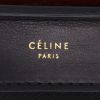 Celine  Trapeze medium model  handbag  in blue and red foal  and navy blue leather - Detail D2 thumbnail
