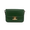 Borsa a tracolla Celine  Triomphe modello medio  in pelle verde - 360 thumbnail