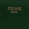 Celine  Triomphe medium model  shoulder bag  in green leather - Detail D3 thumbnail