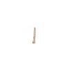 Messika Gatsby earring in pink gold and diamonds - 360 thumbnail