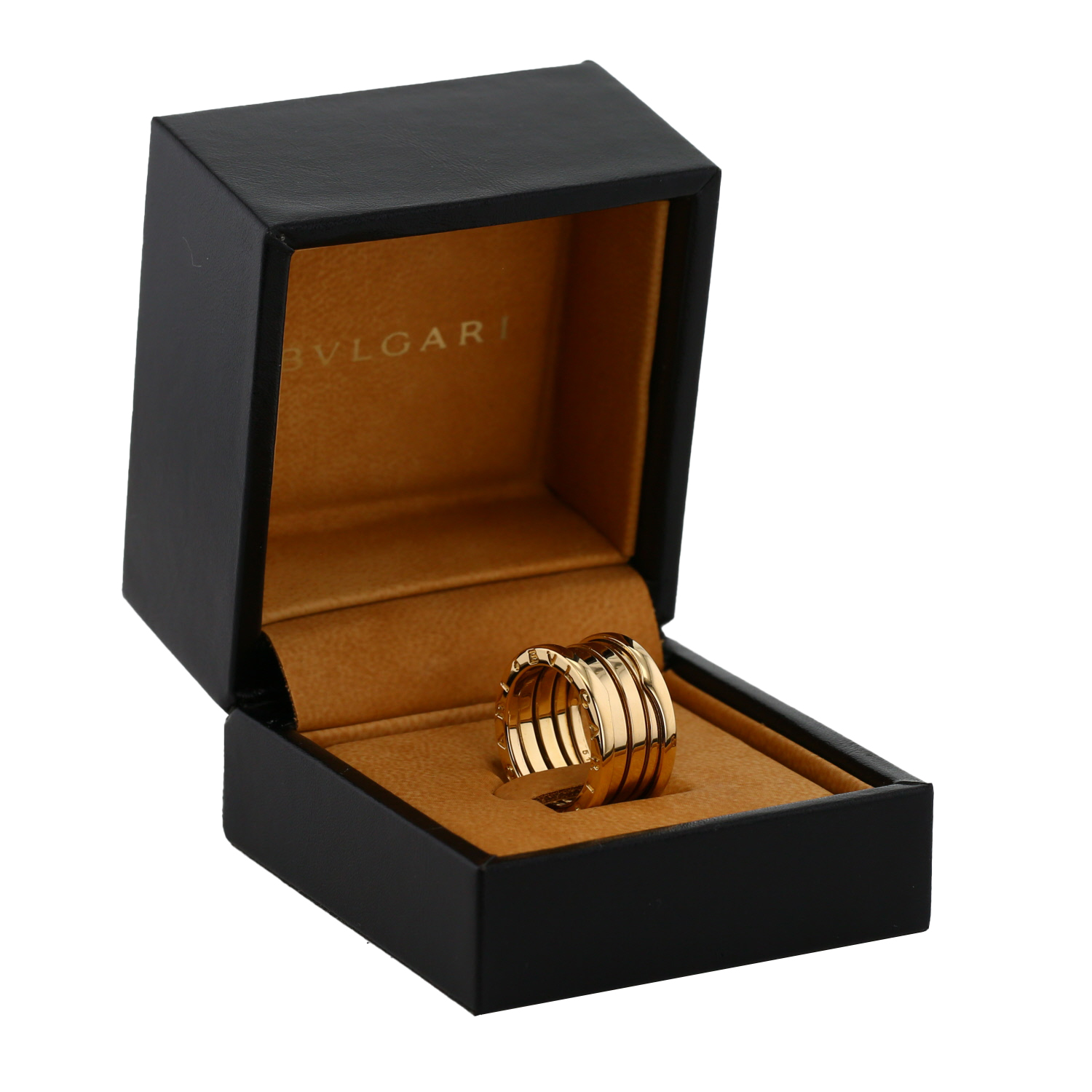 Bague Bulgari B.Zero1 grand modèle en or jaune, taille 51 - Detail D2