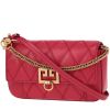 Givenchy  GV3 small model  shoulder bag  in red quilted leather - 00pp thumbnail