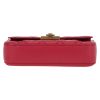 Bolso bandolera Givenchy  GV3 modelo pequeño  en cuero acolchado rojo - Detail D1 thumbnail