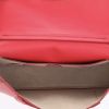 Givenchy  GV3 small model  shoulder bag  in red quilted leather - Detail D3 thumbnail