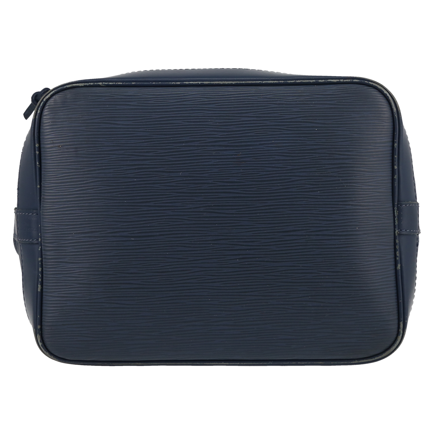 Sac cabas Louis Vuitton  Noé petit modèle  en cuir épi bleu - Detail D1