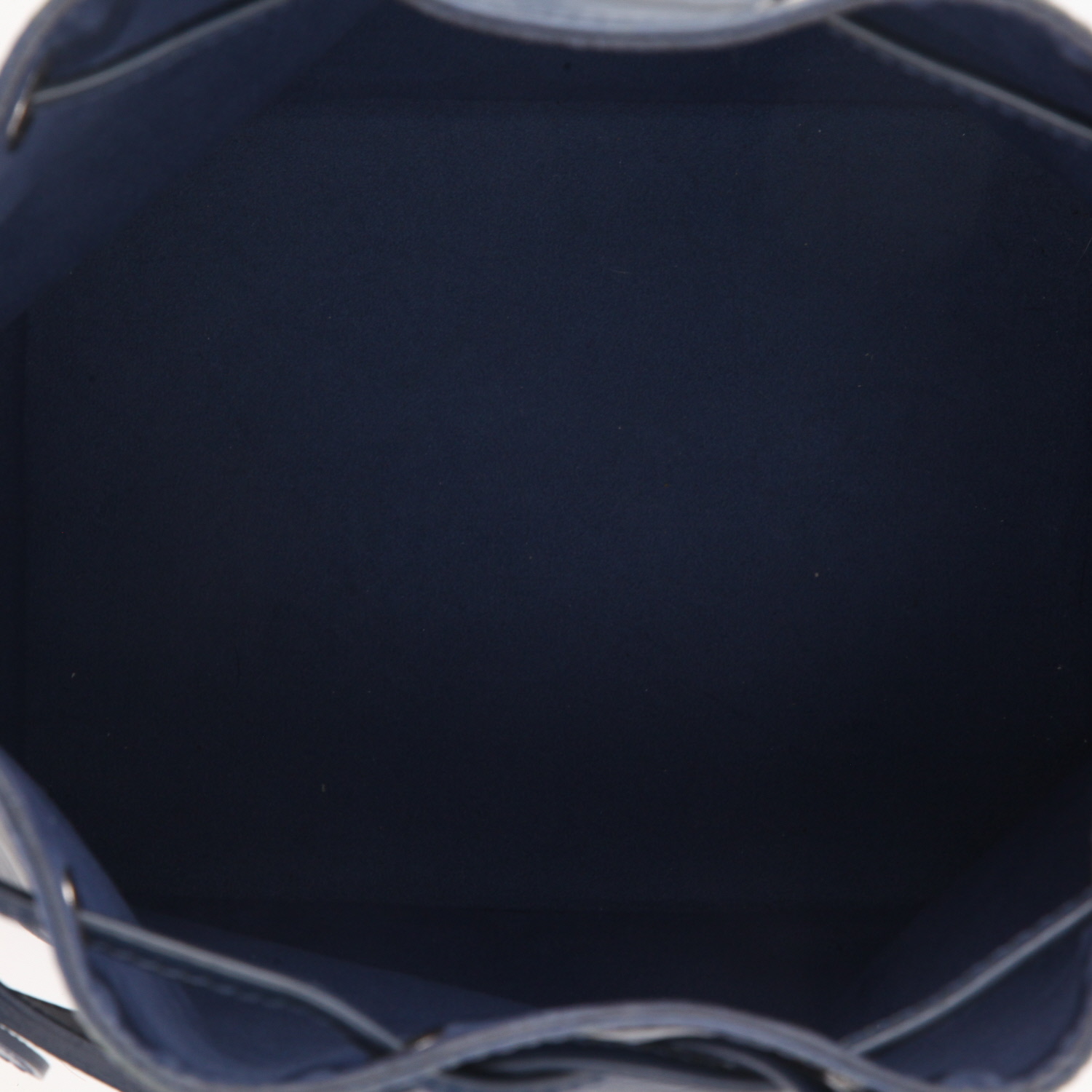 Sac cabas Louis Vuitton  Noé petit modèle  en cuir épi bleu - Detail D3