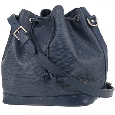 LOUIS VUITTON Noe Bucket Bag Original Shoulder Blue Marin EPI France  Vintage 70s