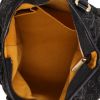 Louis Vuitton  Neo Cabby shopping bag  in black monogram denim canvas  and black leather - Detail D3 thumbnail