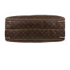 Borsa da viaggio Louis Vuitton  Alize - Luggage in tela monogram cerata marrone e pelle naturale - Detail D1 thumbnail