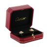 Pendientes con clip Cartier  de oro amarillo y diamantes - Detail D2 thumbnail