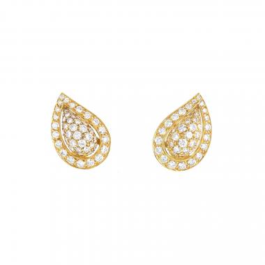 Louis Vuitton White Gold And Diamond Hoop Earrings Available For Immediate  Sale At Sotheby's
