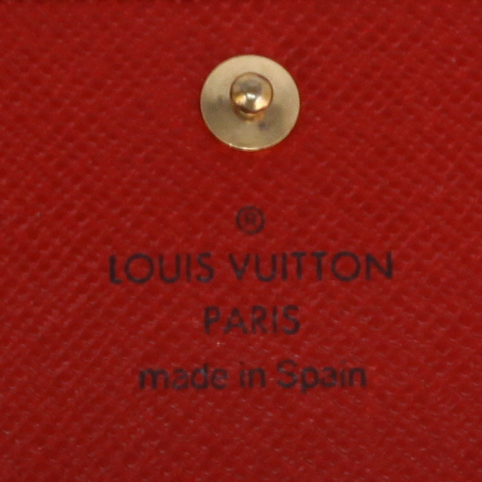 Louis Vuitton  Sarah wallet  in red epi leather - Detail D2