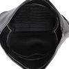 Prada   handbag  in black grained leather - Detail D3 thumbnail