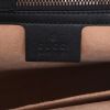 Gucci  Queen Margaret shoulder bag  in ecru and black bicolor  leather - Detail D2 thumbnail