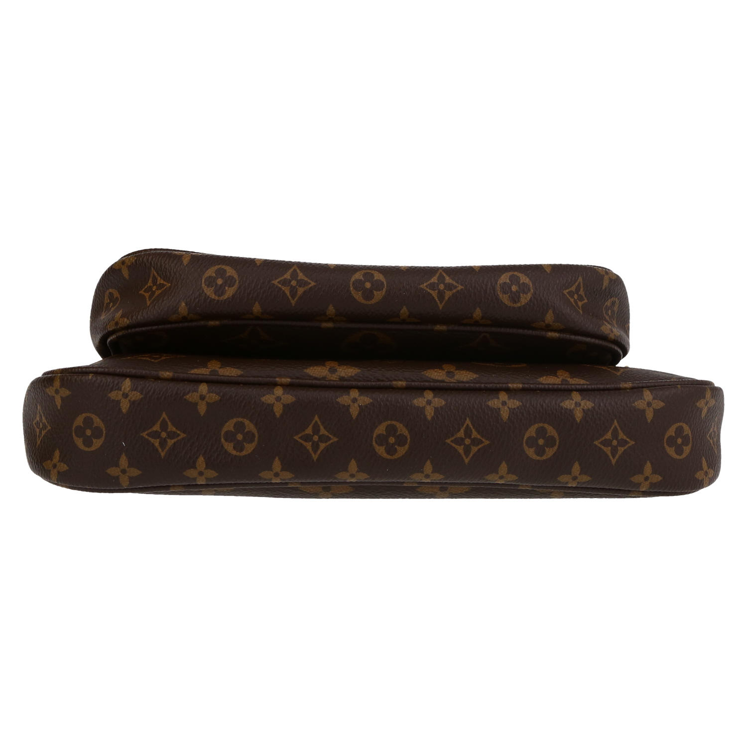 Borsa/pochette Louis Vuitton  Multi-Pochette in tela monogram marrone - Detail D1