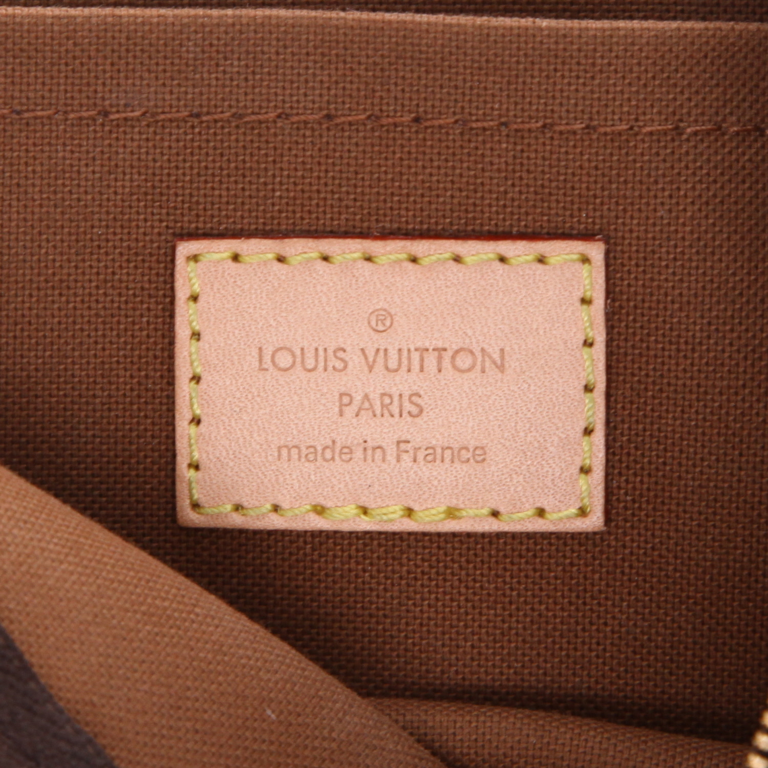Louis Vuitton  Multi-Pochette handbag/clutch  in brown monogram canvas - Detail D2