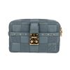 Borsa a tracolla Louis Vuitton  Troca in pelle blu - 360 thumbnail