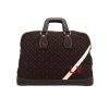 Bolsa de viaje Louis Vuitton   en lona Monogram marrón y cuero marrón - 360 thumbnail