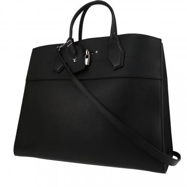 Borsa da viaggio Louis Vuitton  City Steamer in pelle nera