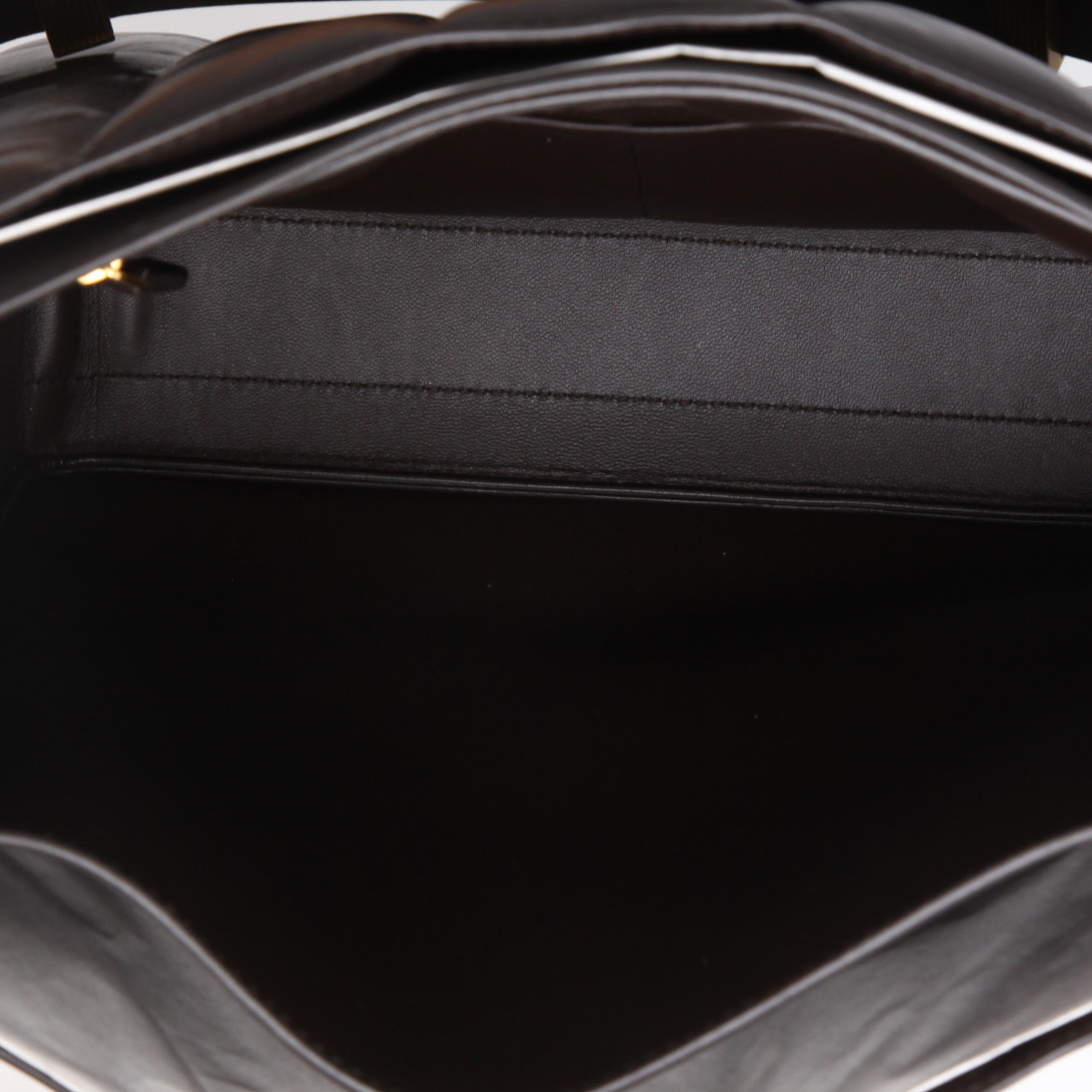 Borsa a tracolla Bottega Veneta  Marie Padded in pelle intrecciata marrone - Detail D3